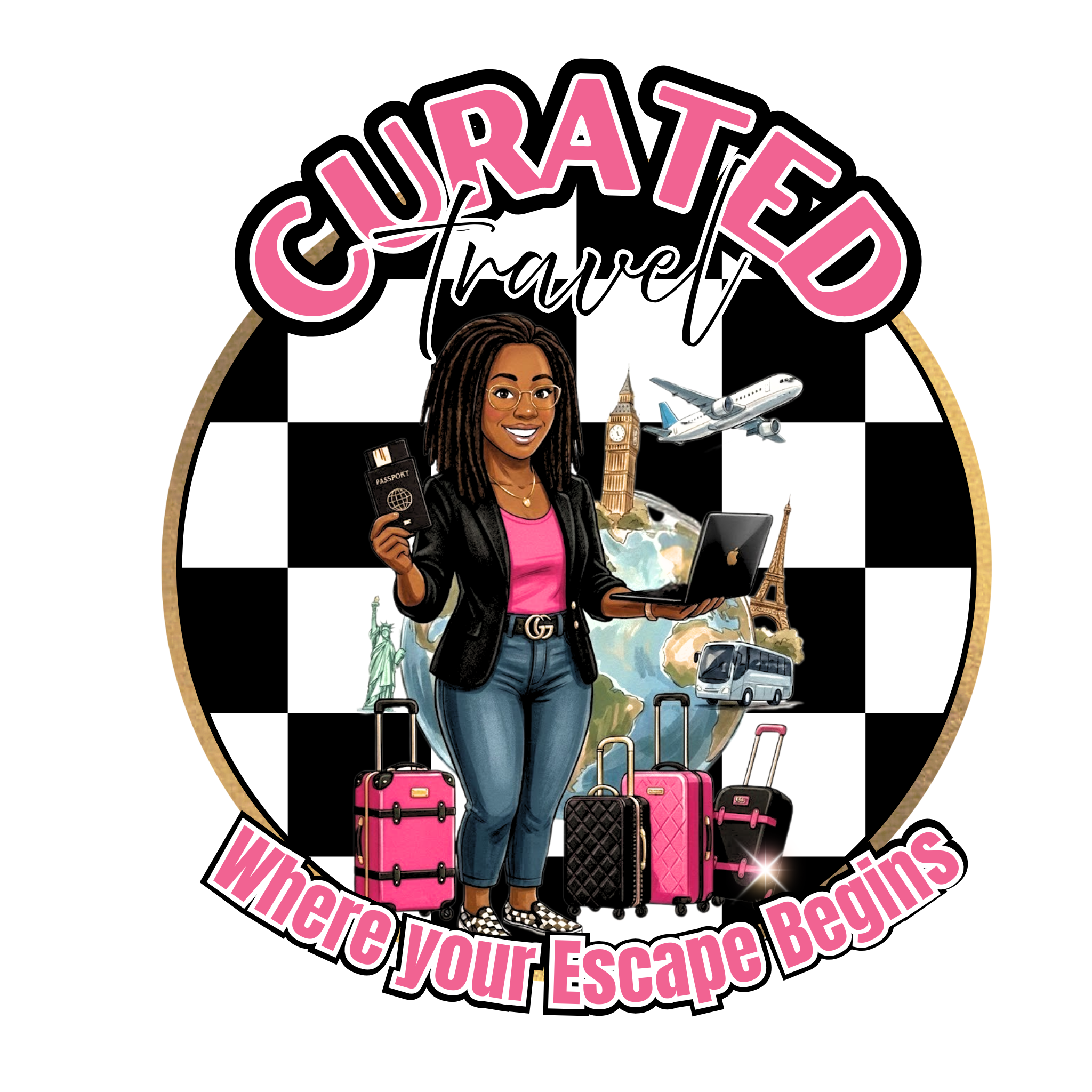 Curated Travel  logo